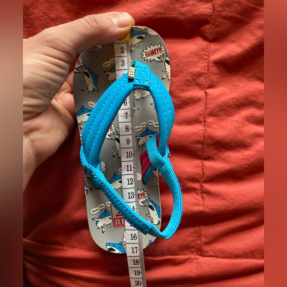 NWT Reef “Little Ahi” toddler flip-flops - US size 7/8 (little kids) - Picture 7 of 9